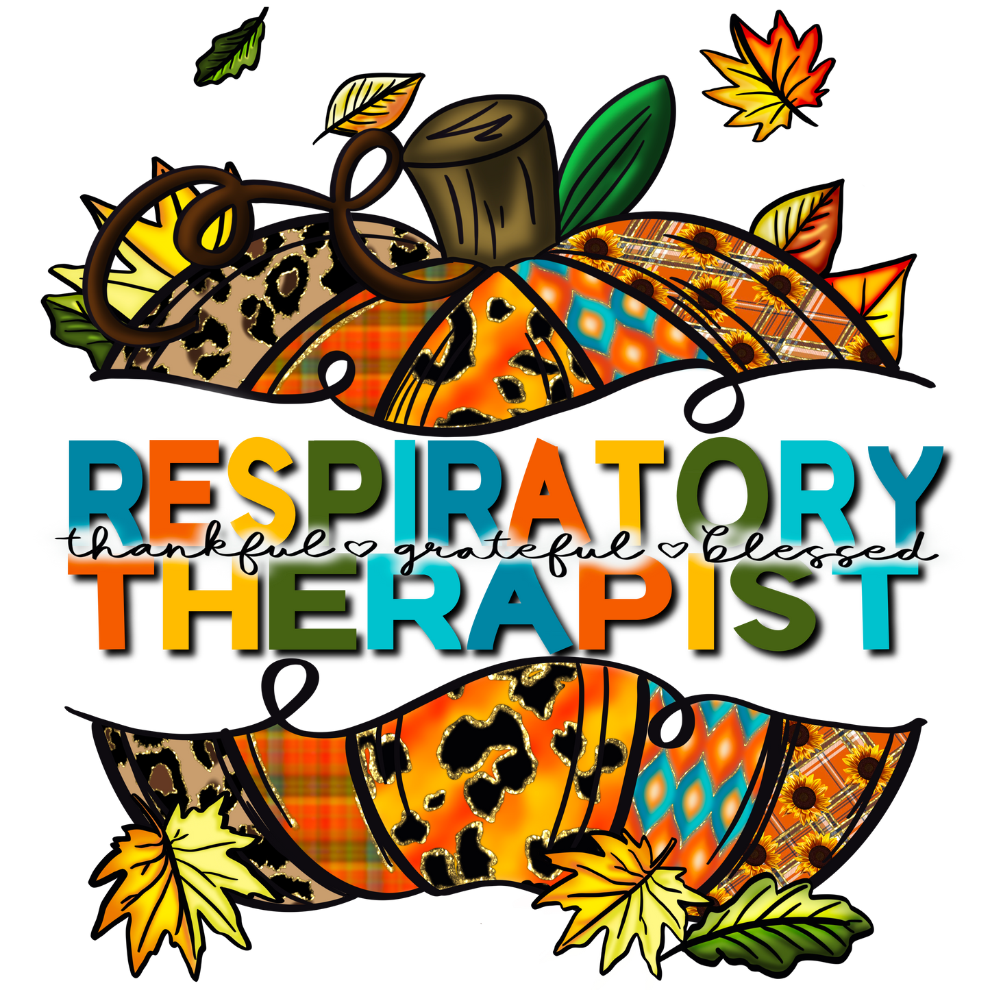 Respiratory Therapist Pumpkin/Fall SS T-Shirt