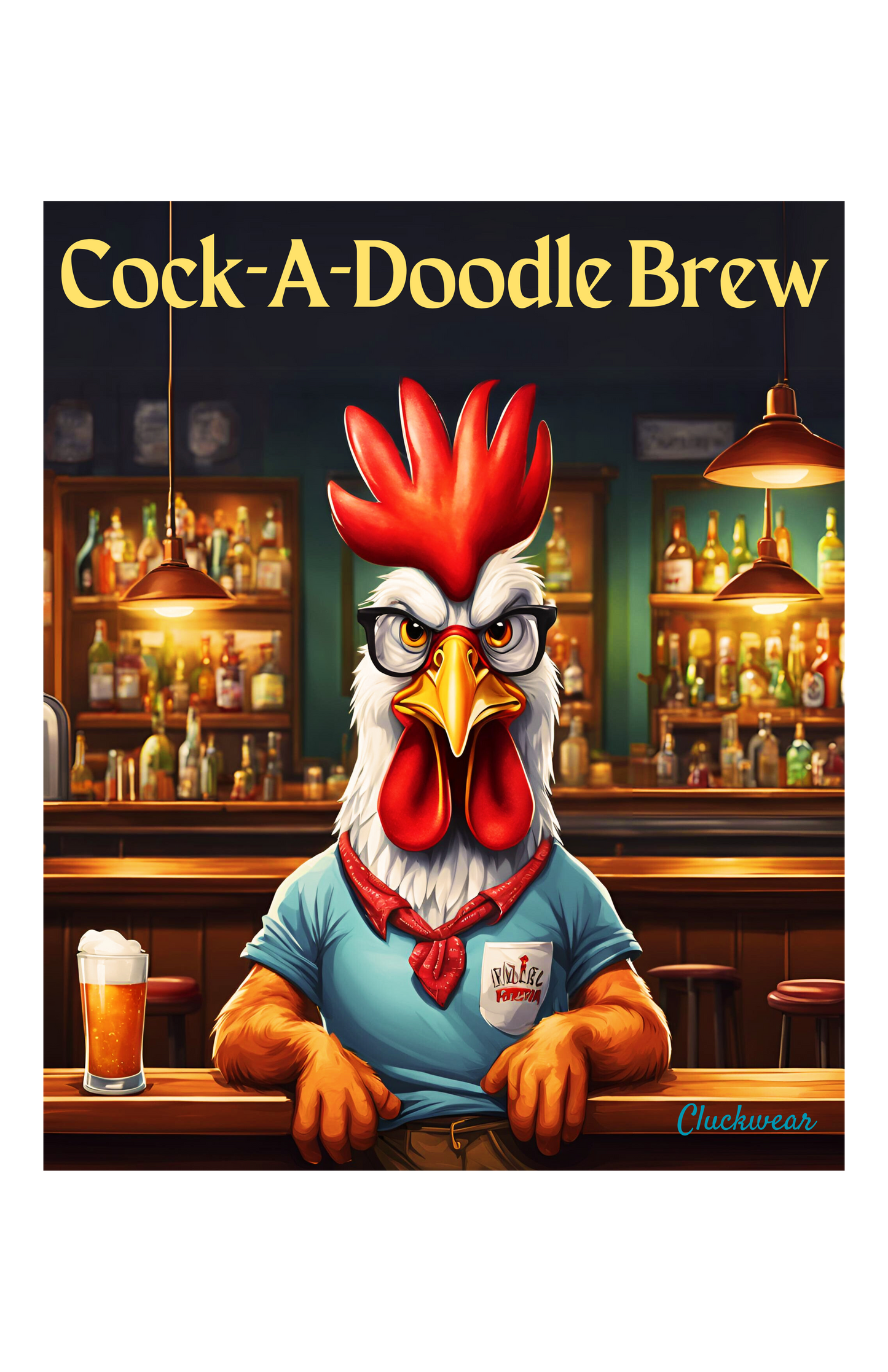 Cock a Doodle Brew SS  T-Shirt