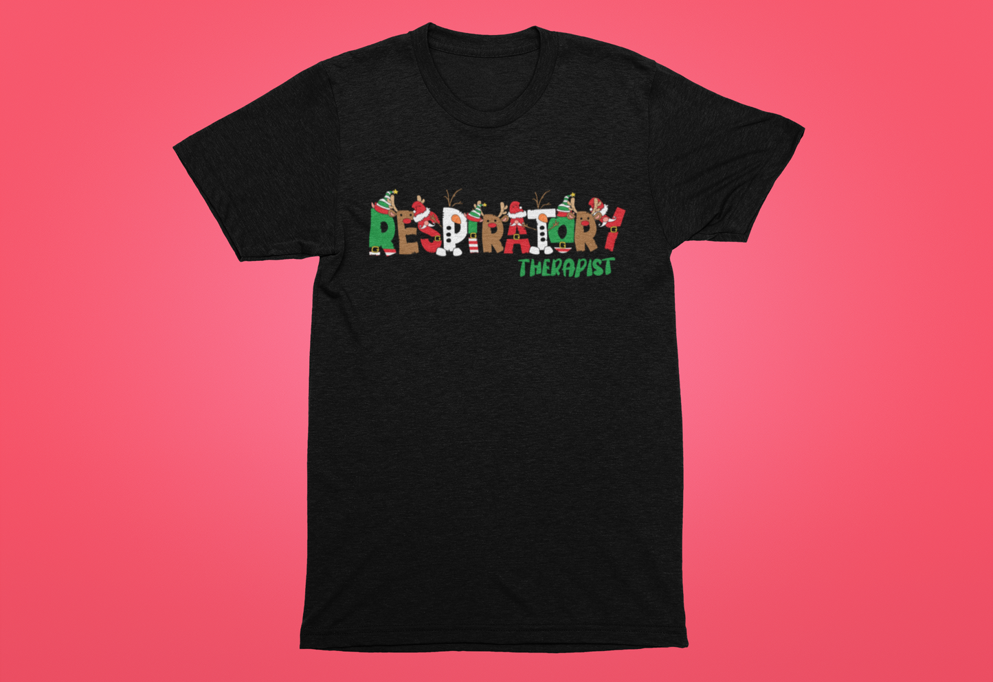 Christmas Respiratory SS Gildan Soft Men's Tee