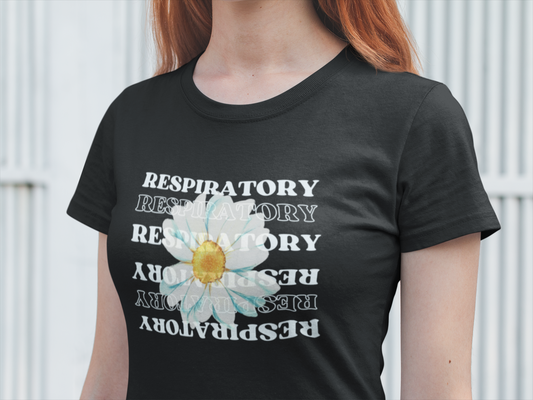 Respiratory Flower SS Tee