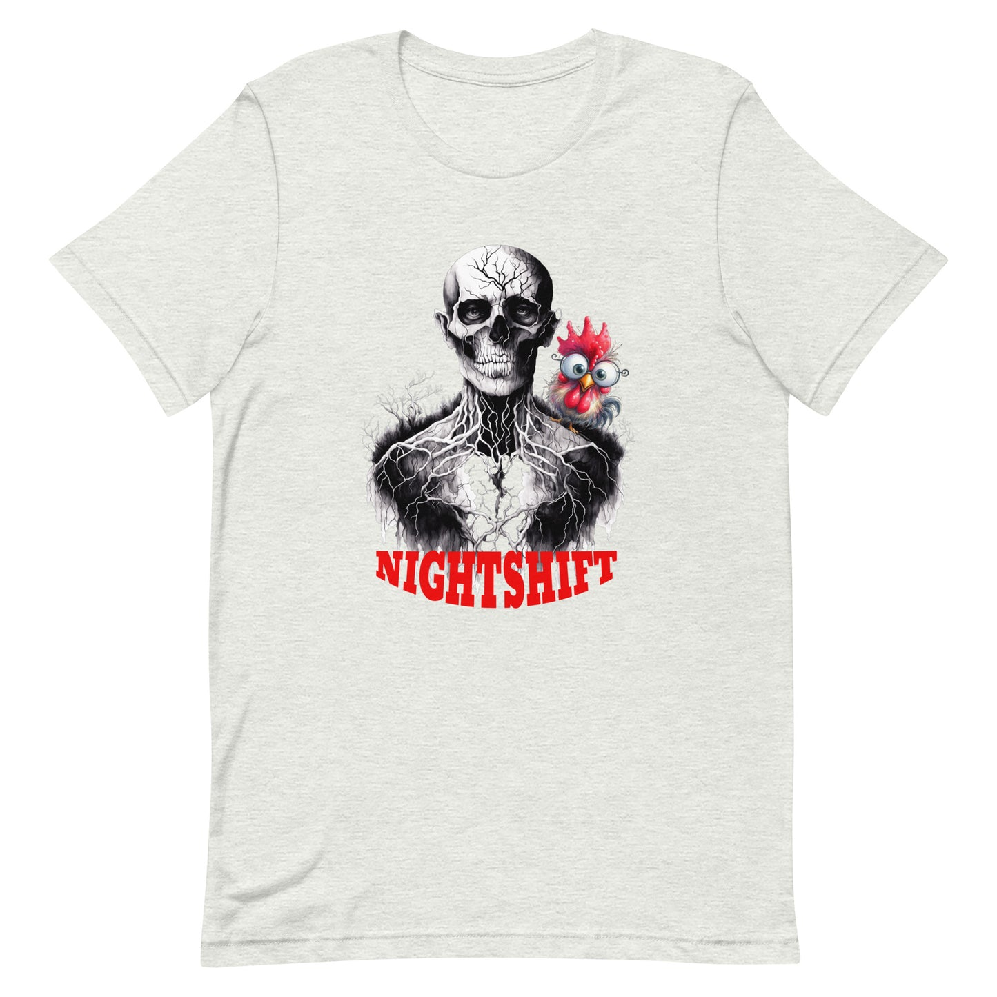 Night Shift Male Skeleton SS T-shirt