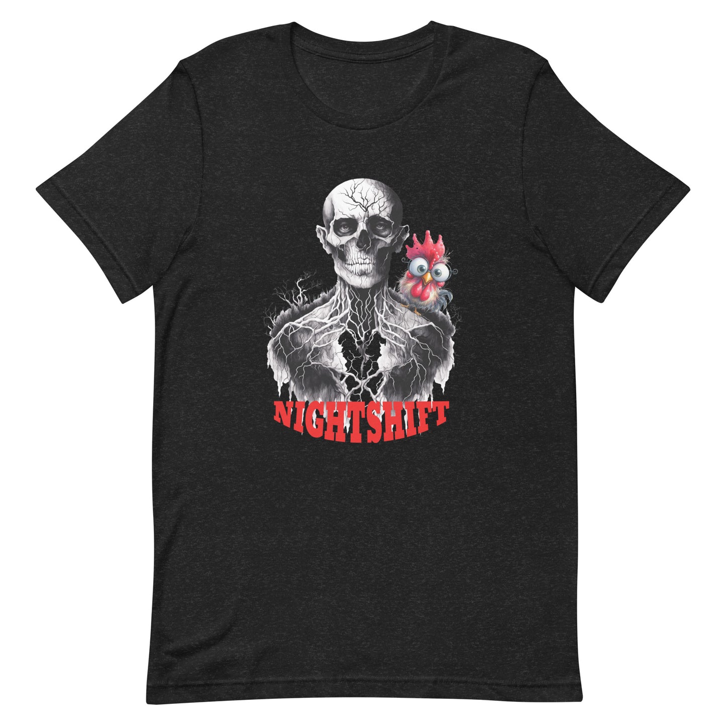 Night Shift Male Skeleton SS T-shirt